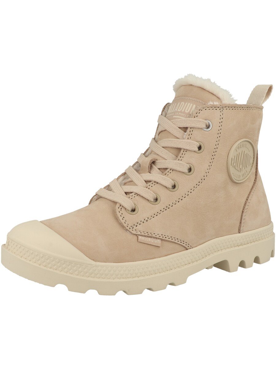 Ботильоны на шнуровке Palladium Pampa, бежевый