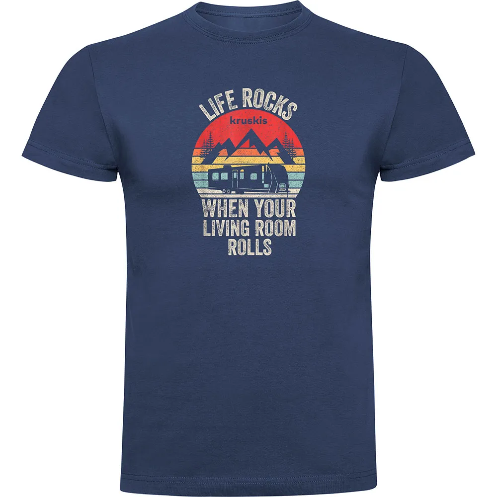 

Футболка с коротким рукавом Kruskis Life Rocks, синий