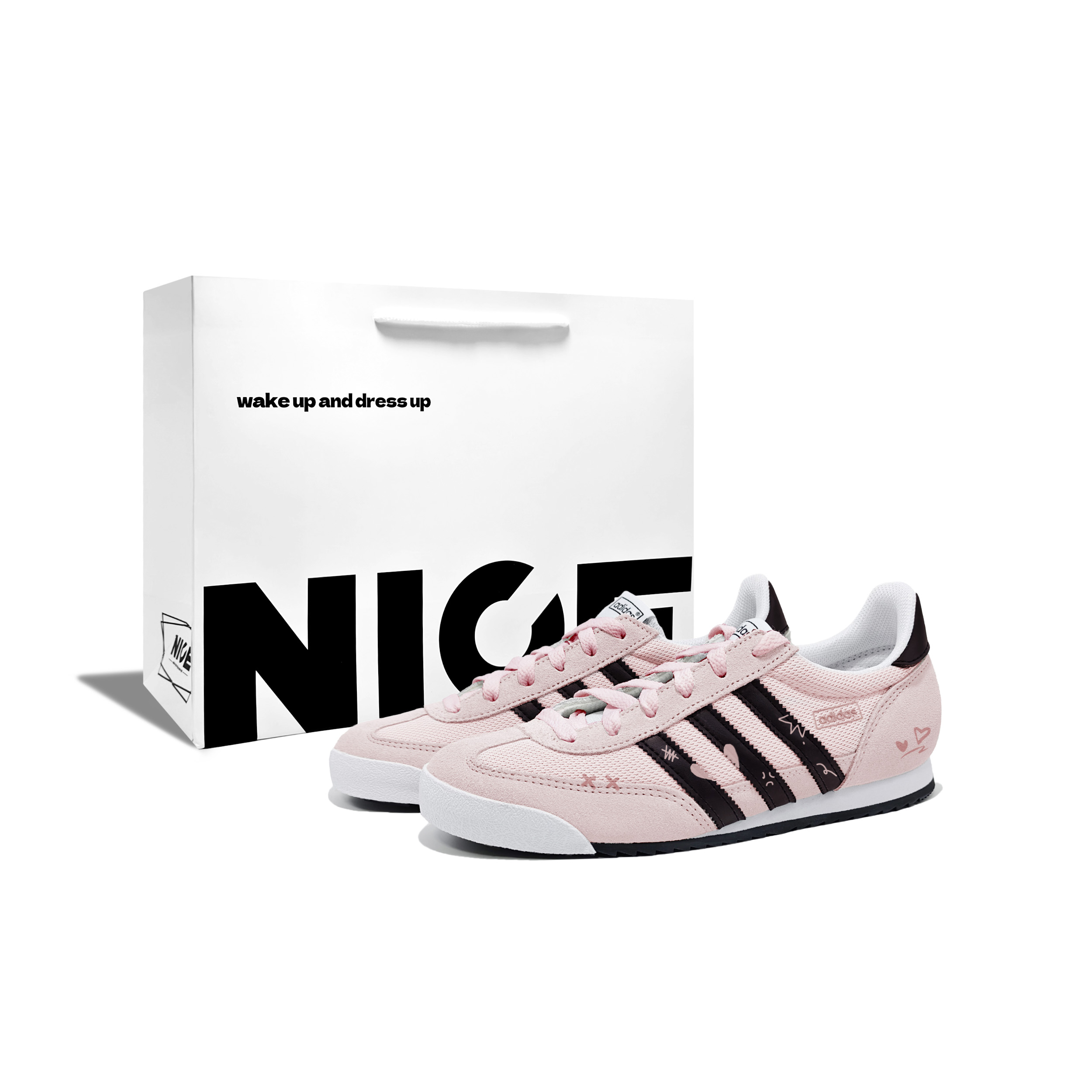 

R71 Ink устойчивые к истиранию низкие кеды Unisex Adidas Originals, розовый