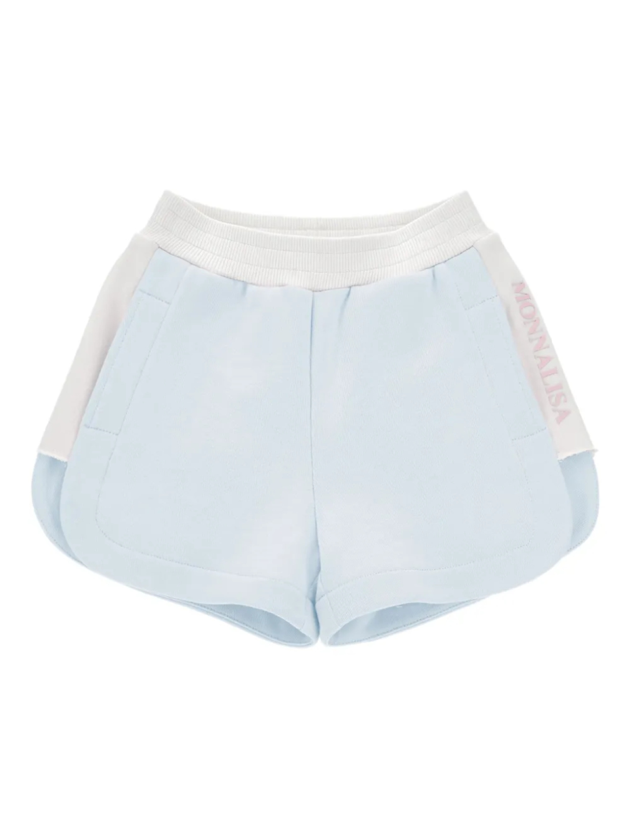 

Monnalisa шорты с контрастной вставкой, синий