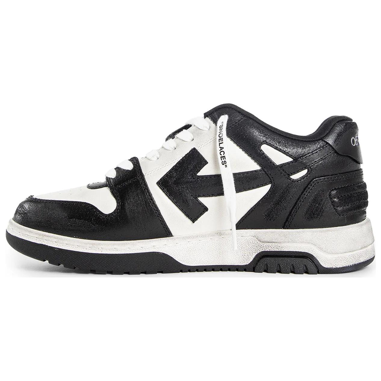 

OFF WHITE Кроссовки Out Of Office OFF-WHITE, черно-белые