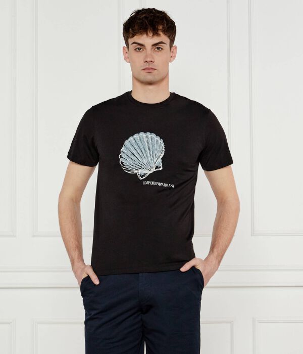 

Футболки Regular fit Emporio Armani, черный