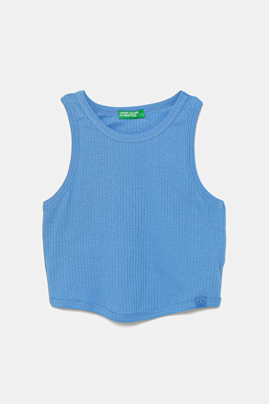 

Детский хлопковый топ United Colors Of Benetton, синий
