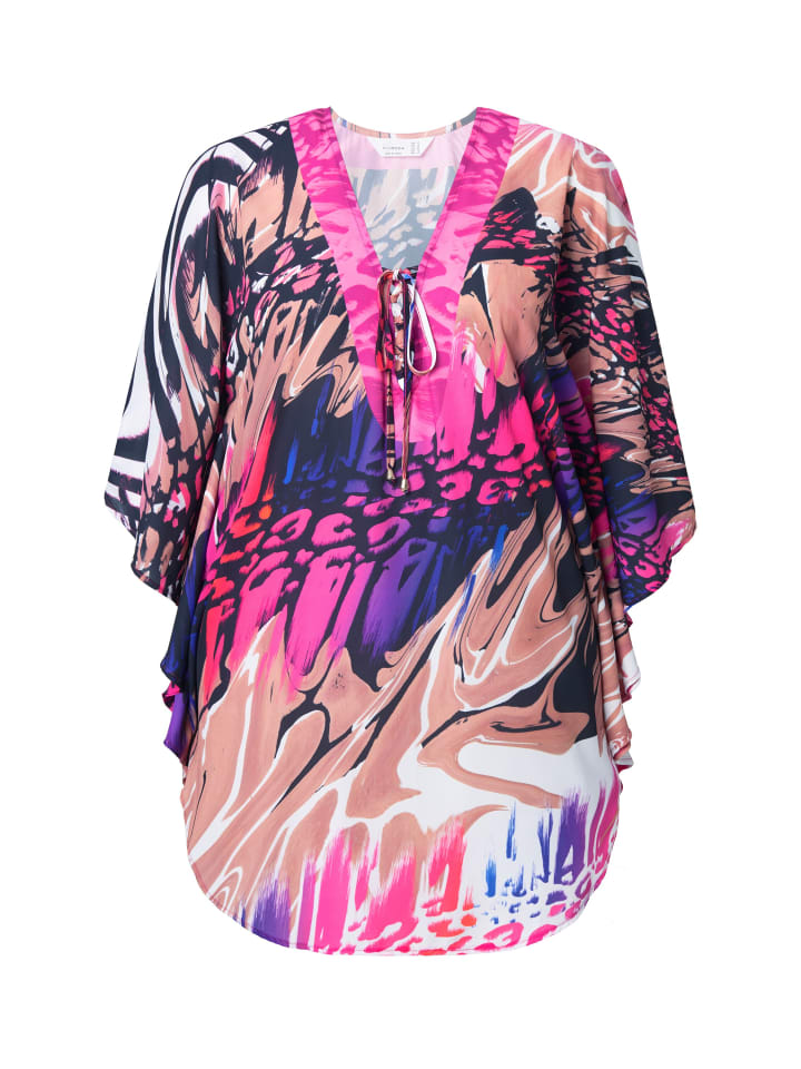 

Блузка цвета розового гибискуса MIAMODA