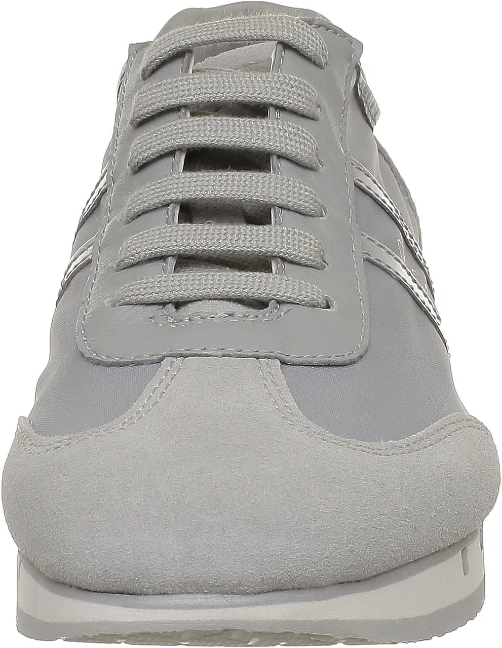 Мужские туфли на шнуровке Calvin Klein Monty из нейлона и замши O10609, Grey Sto — фото 2