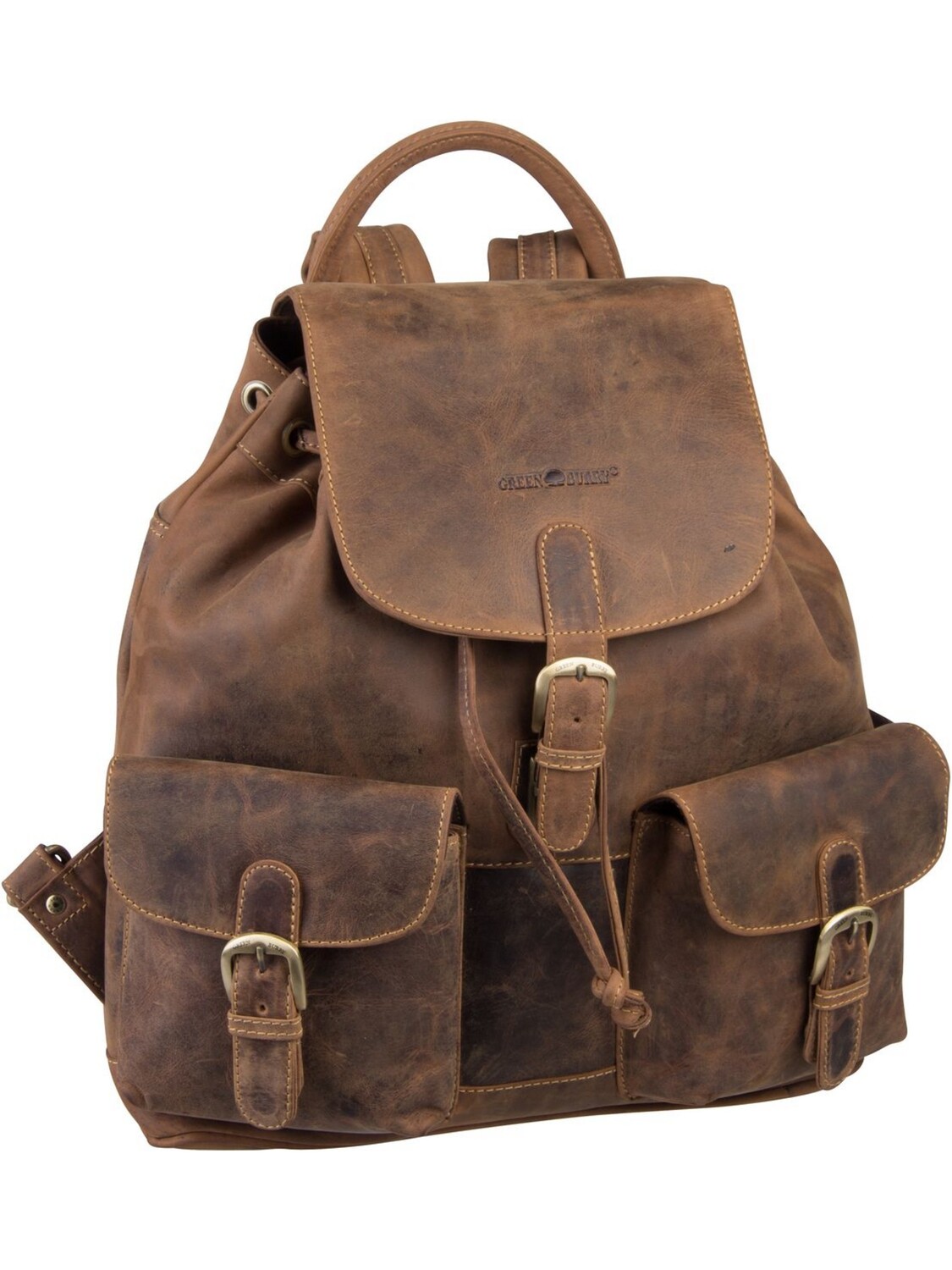 

Рюкзак Greenburry/Backpack Vintage 1711, цвет Sattelbraun