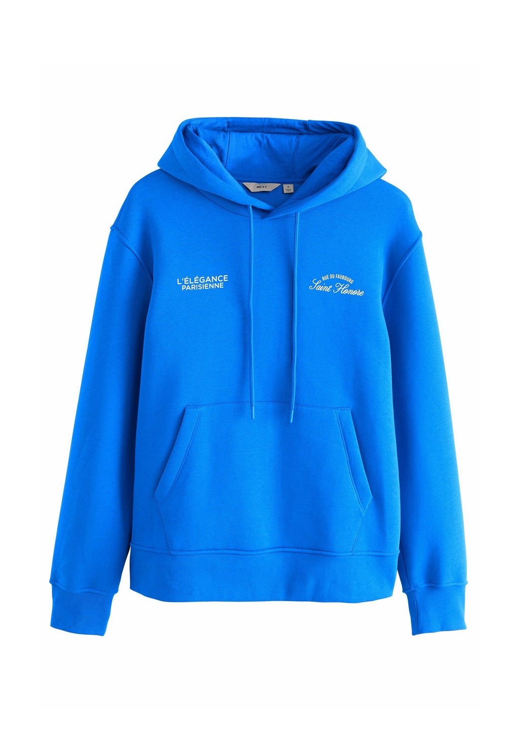 

Толстовка GRAPHIC-REGULAR FIT con cappuccio Next, синий