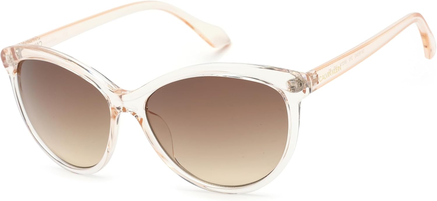 

Женские солнцезащитные очки Calvin Klein Ck19534s «кошачий глаз», Crystal Beige/Brown, Коричневый, Женские солнцезащитные очки Calvin Klein Ck19534s «кошачий глаз», Crystal Beige/Brown