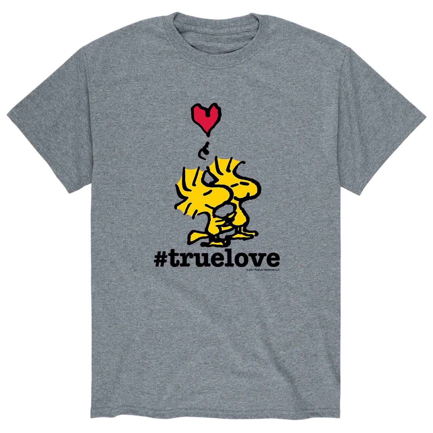 

Мужская футболка Woodstock арахисового цвета True Love Licensed Character