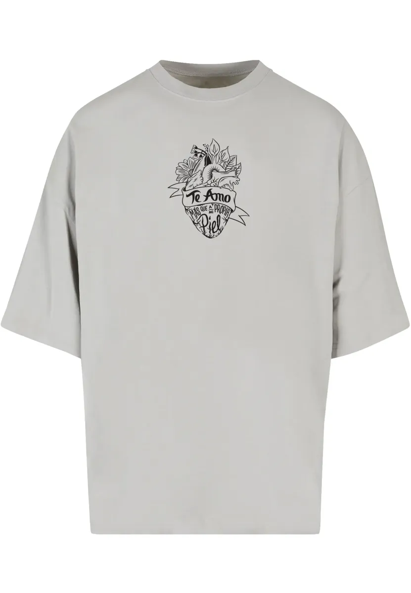 

Футболка Merchcode "Мужская футболка Merchcode Frida Kahlo - Te amo Outline Huge Tee", цвет Lightasphalt