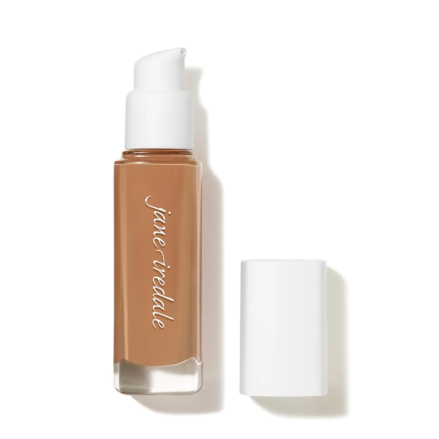 Тональный крем Jane Iredale Skintuition SPF 30 для придания коже сияния, улучшает и защищает кожу, среднее покрытие, естественный финиш, веганский, не тестируется на животных., 46 Medium