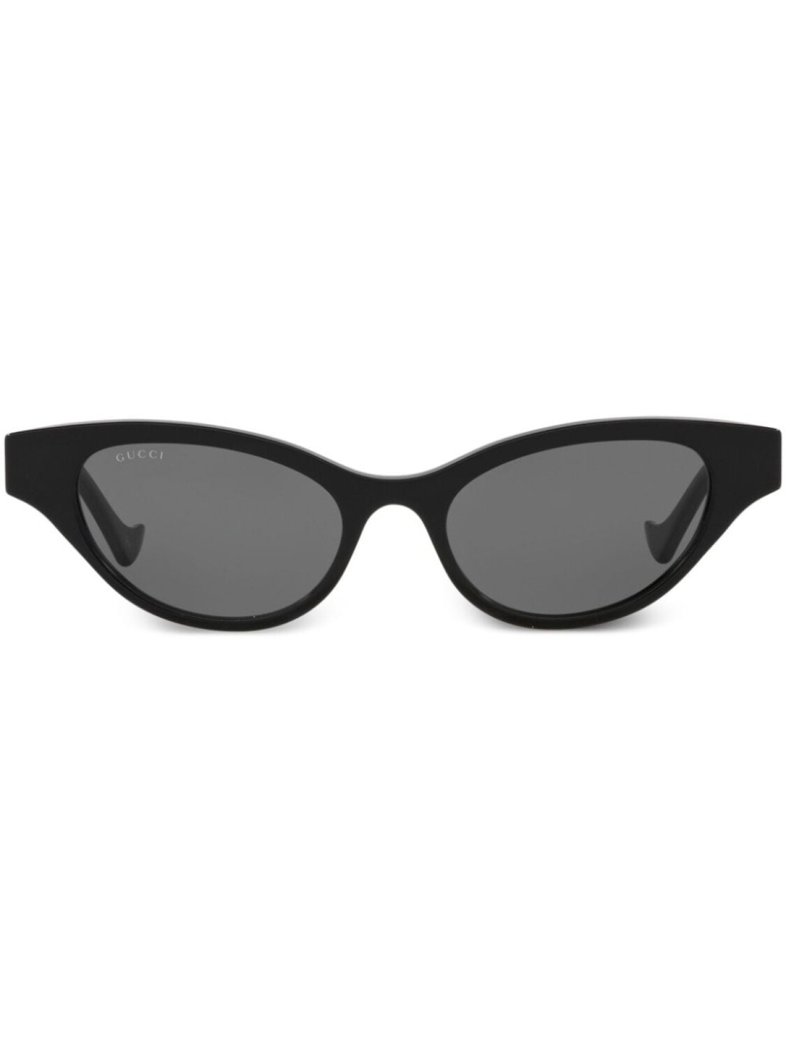 

Gucci Eyewear солнцезащитные очки в оправе 'кошачий глаз', черный