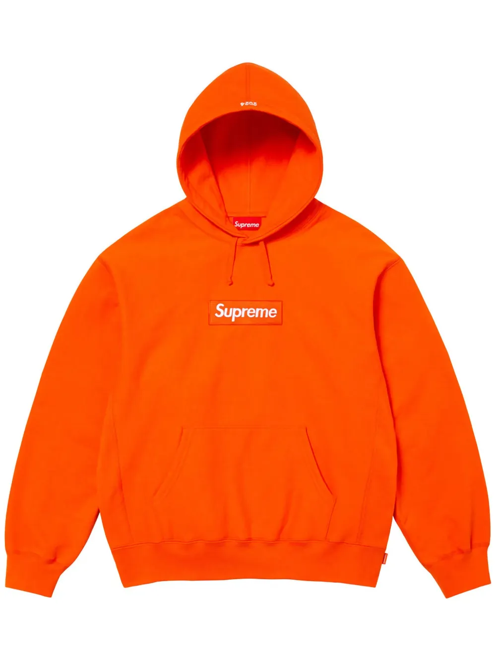 

Худи Box Logo Supreme, оранжевый