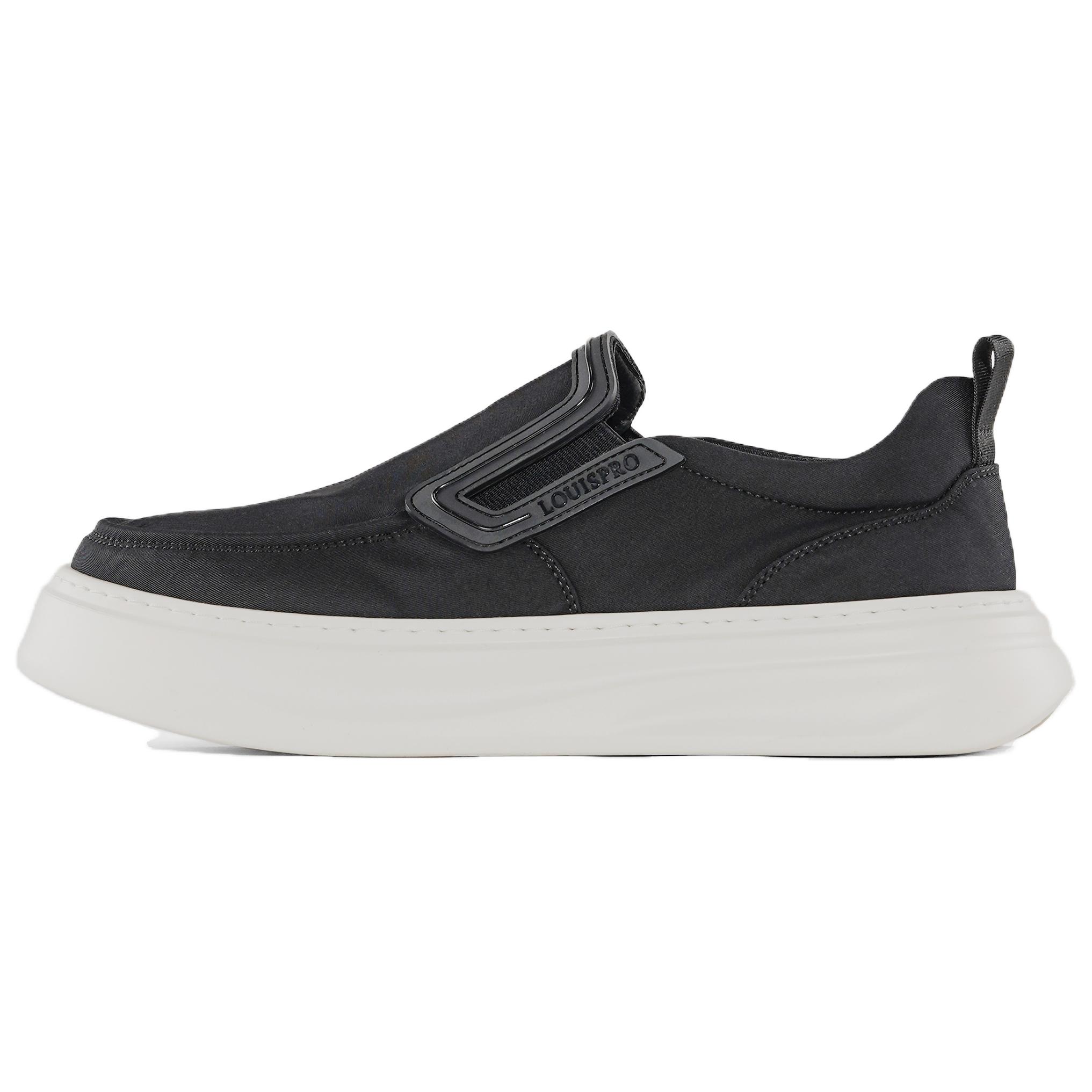 

LOUISPRO Износостойкие и легкие мужские низкие кеды Casual Black, цвет Black