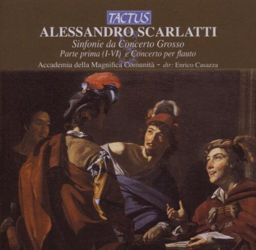 

CD диск Scarlatti / Accademia Della Magnifica / Casazza: Sinfonie Da Concerto Grosso