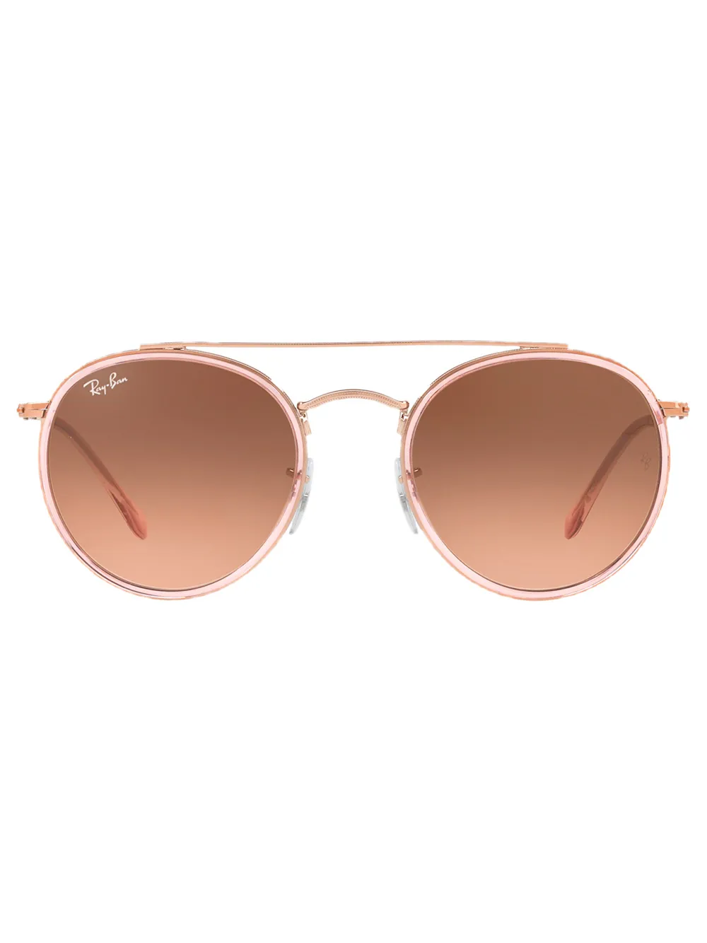 

Солнцезащитные очки RB3647N в круглой оправе Ray-Ban, розовый