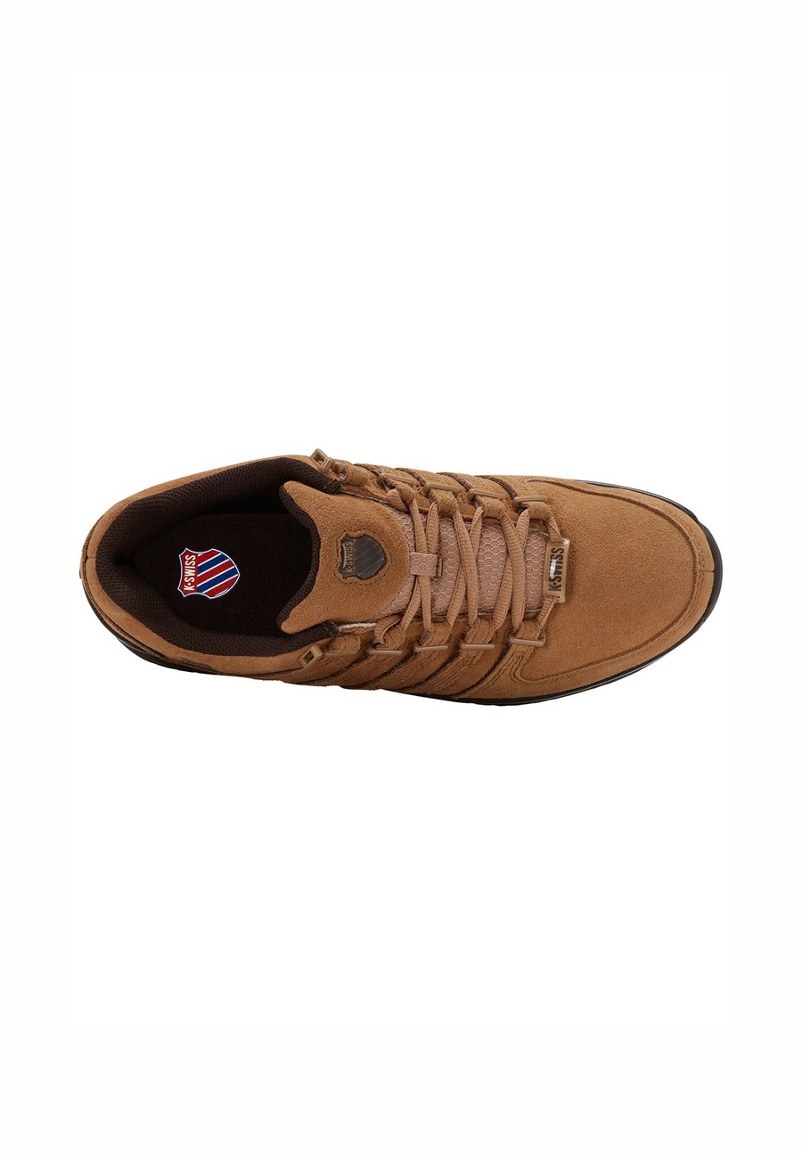 Кроссовки K-SWISS RINZLER SNEAKER, Indian Tan/Black Coffee/Snow White/Brown — фото 3