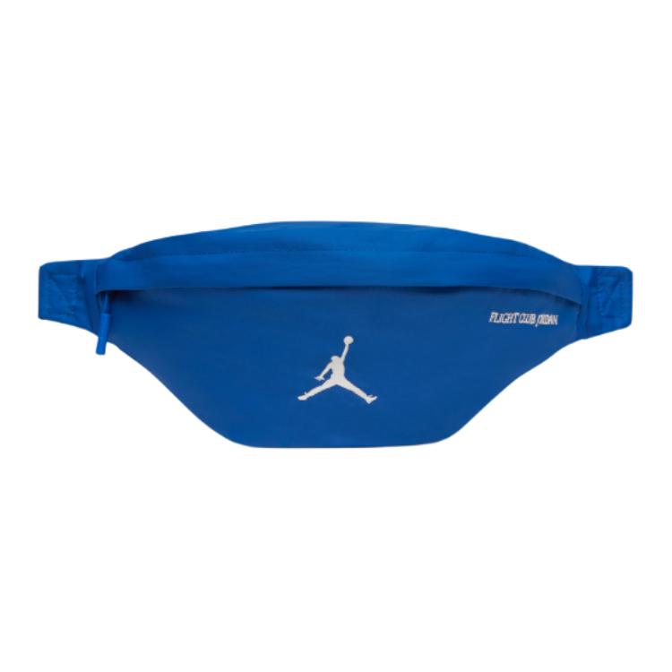 

Jordan Полиамидная поясная сумка мужская синяя, Blue