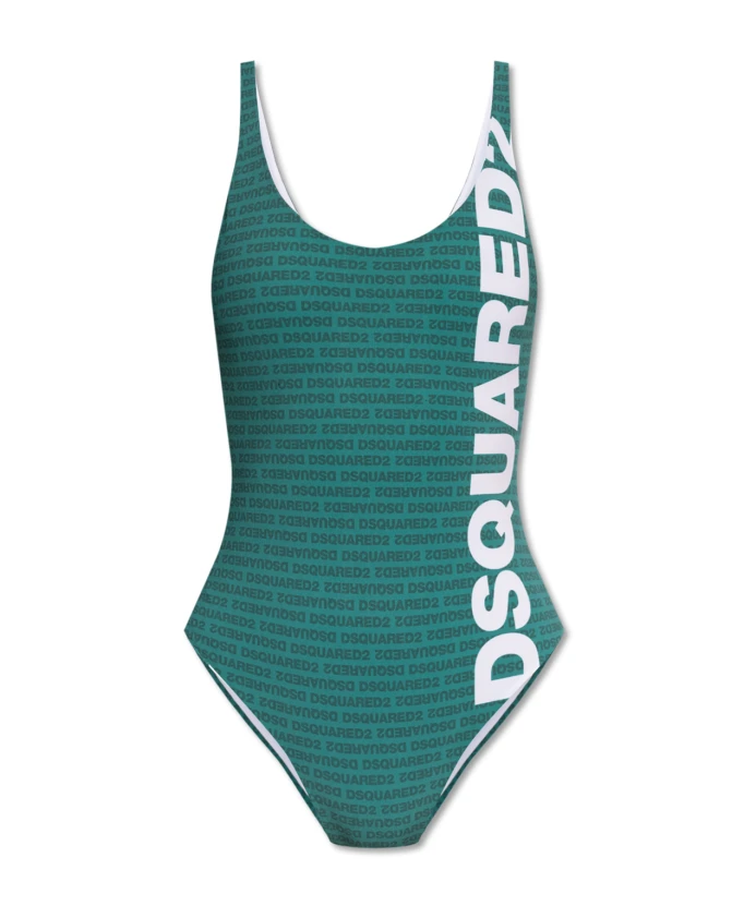 

Купальник Dsquared2, зеленый