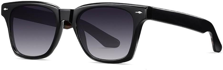 

Мужские квадратные поляризованные солнцезащитные очки 2025 года с оправой из TR+ацетата для путешествий на открытом воздухе и вождения, с защитой от УФ-излучения PRSTNN, C2