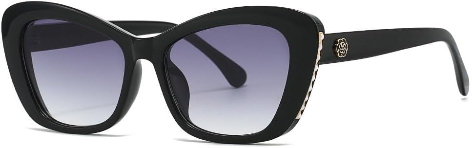 

Квадратные солнцезащитные очки для женщин, модные очки для активного отдыха, очки с цветочным рисунком, трендовые солнцезащитные очки UV400 для мужчин, повседневные солнцезащитные очки WNCKSQ, Black Grey