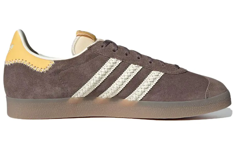 Мужские кроссовки для скейтбординга adidas originals Gazelle, Коричневый — фото 2