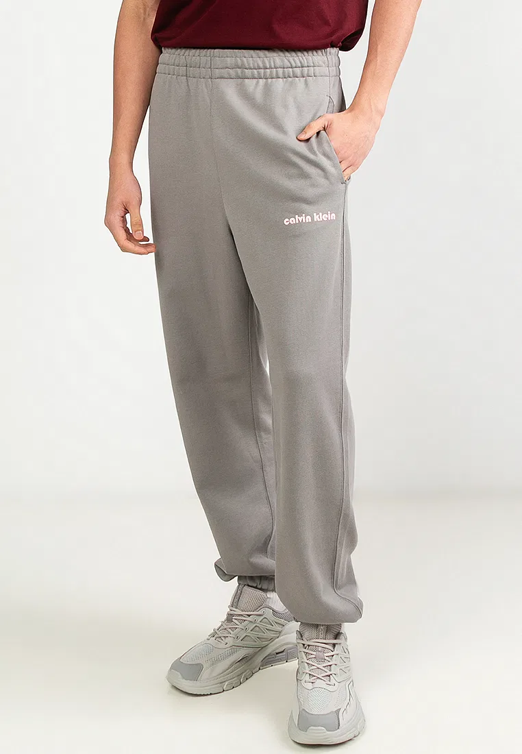 Спортивные брюки, вышивка, Terry Bauhaus Calvin Klein