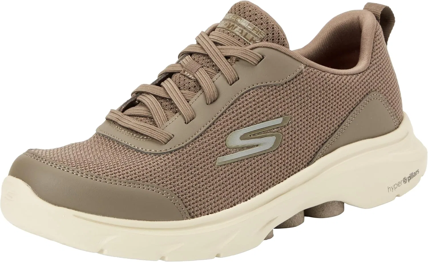 Мужские кроссовки Skechers Go Walk 7, Taupe Textile Synthetic