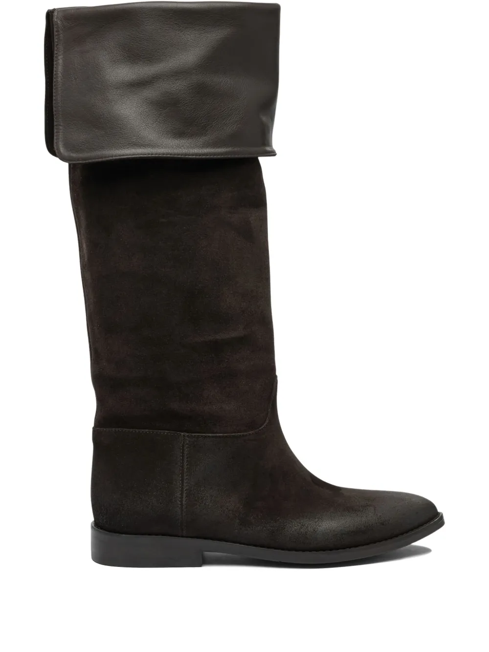 Ботинки с кожаными манжетами strategia shoes, коричневый