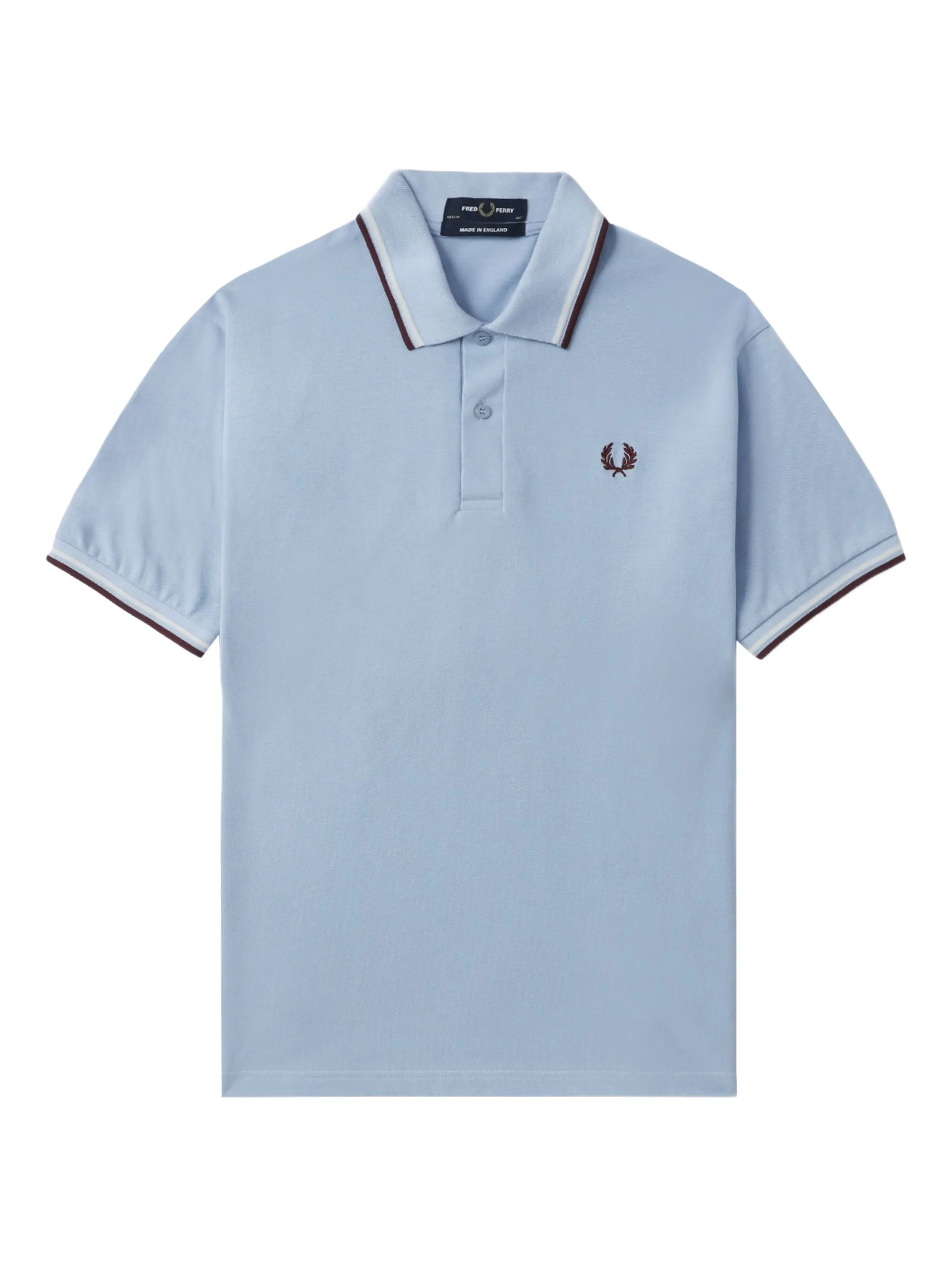 

Рубашка поло с вышивкой Fred Perry, синий