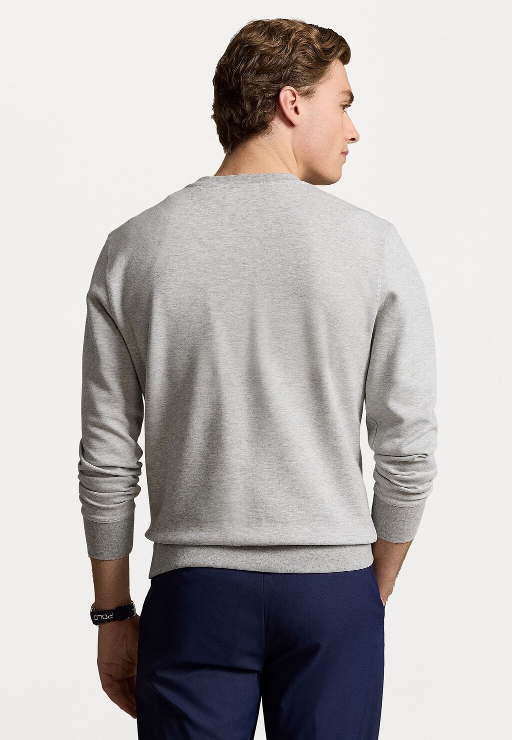 

Толстовка CLASSIC FIT BEAR DOUBLE KNIT SWEATSHIRT Ralph Lauren, пестрый серый