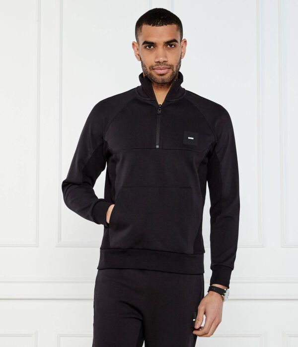 

Свитер в рубчик Regular fit Boss Green, черный