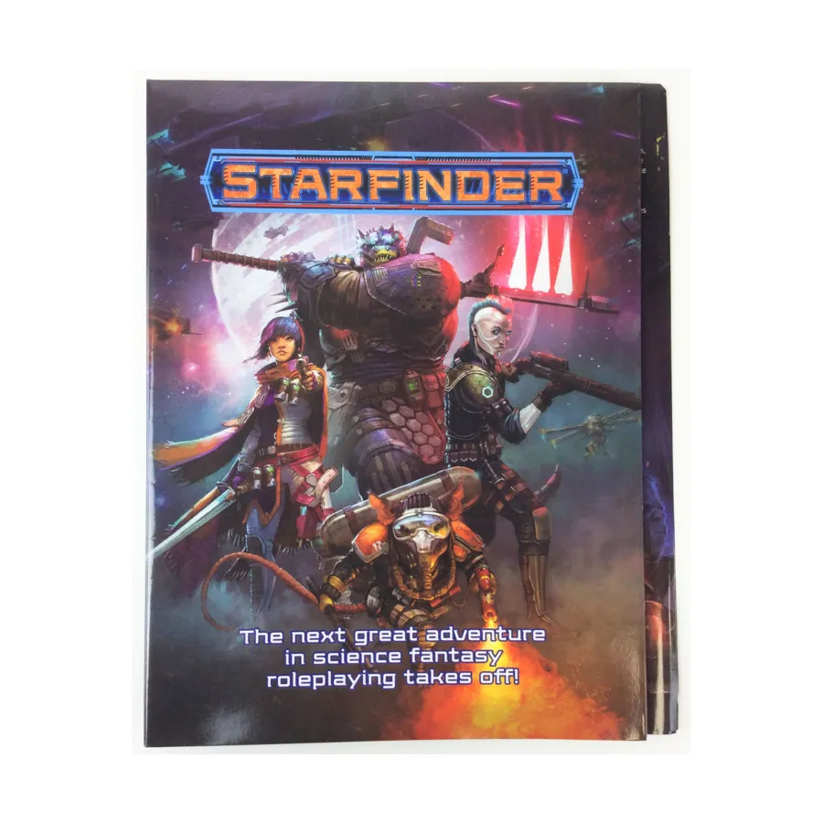 

Плакат Конспекта Звездоискателей, Starfinder Artwork (Paizo)