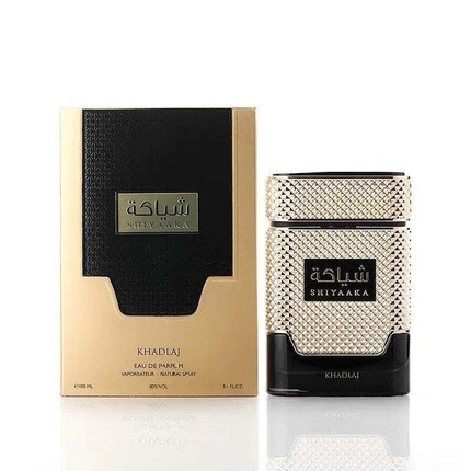 Shiyaaka Gold Perfume 100 мл Edp — очаровательные цветочные, фруктовые и древесные оттенки, Khadlaj — фото 2