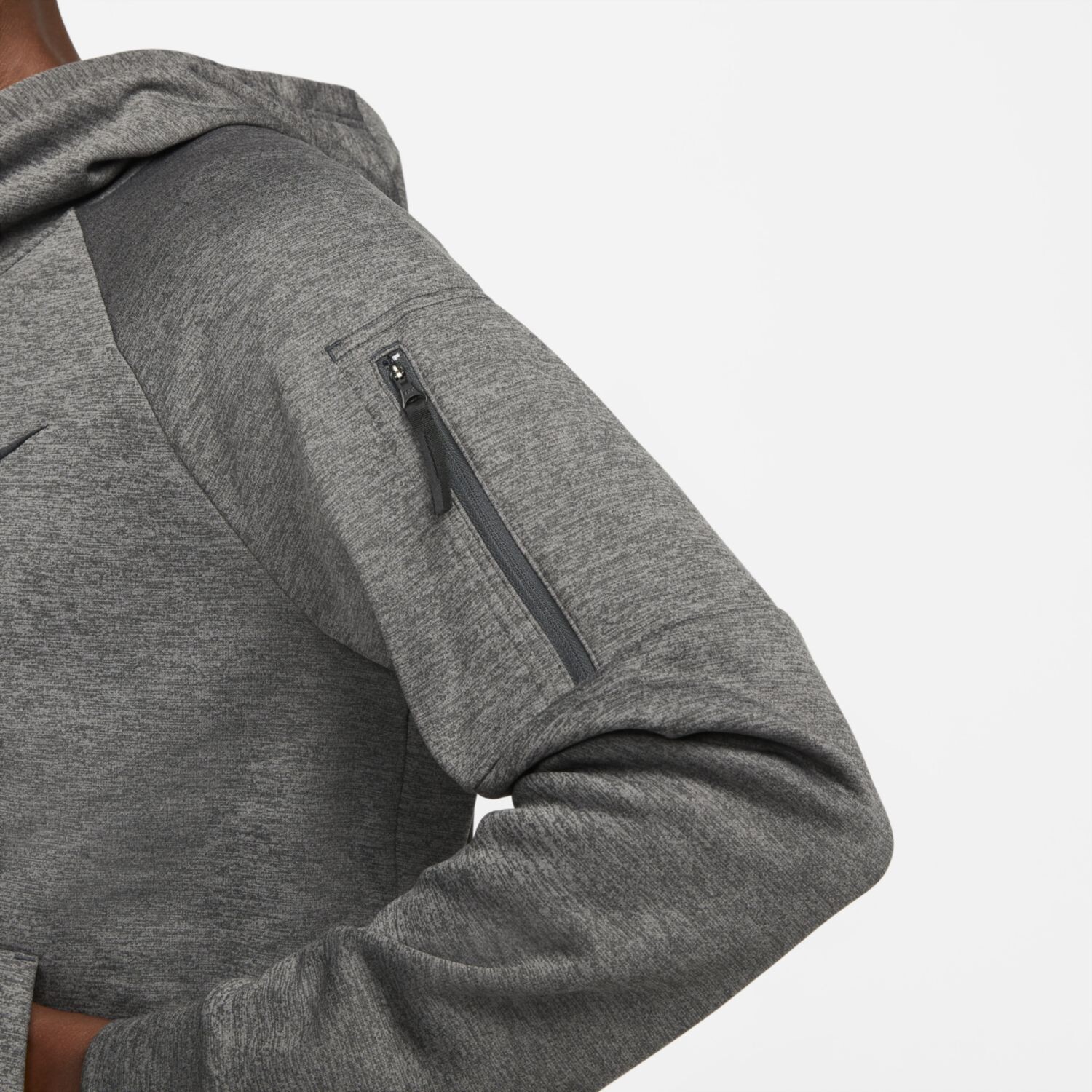 Мужская худи для фитнеса с молнией во всю длину Nike Therma-FIT — фото 4