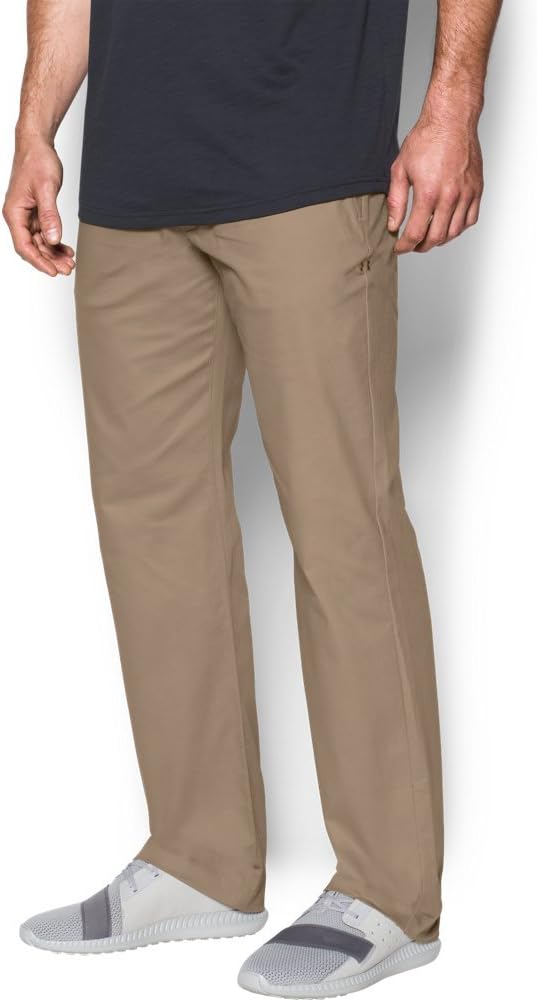 

Мужские спортивные чиносы Under Armour, прямые, серо-стальной/серо-стальной, 32/36, Canvas/ Canvas