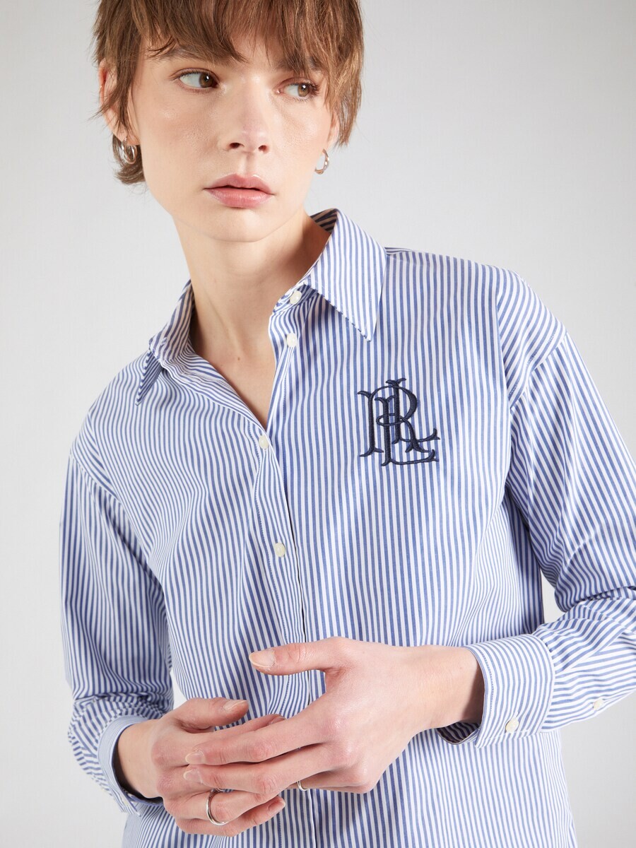 Блуза Lauren Ralph Lauren Blouse Kotta, цвет marine blue/Gentian — фото 3