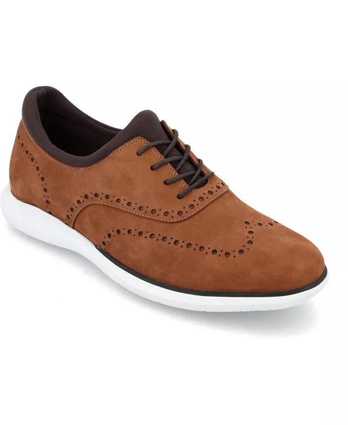 

Мужские туфли Bronson Tru Comfort Foam Wingtip Hybrid Thomas & Vine, коричневый