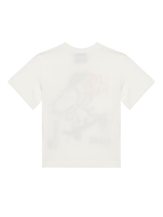 Футболка regular fit 3X1SG10JW United Colors Of Benetton, белый — фото 2