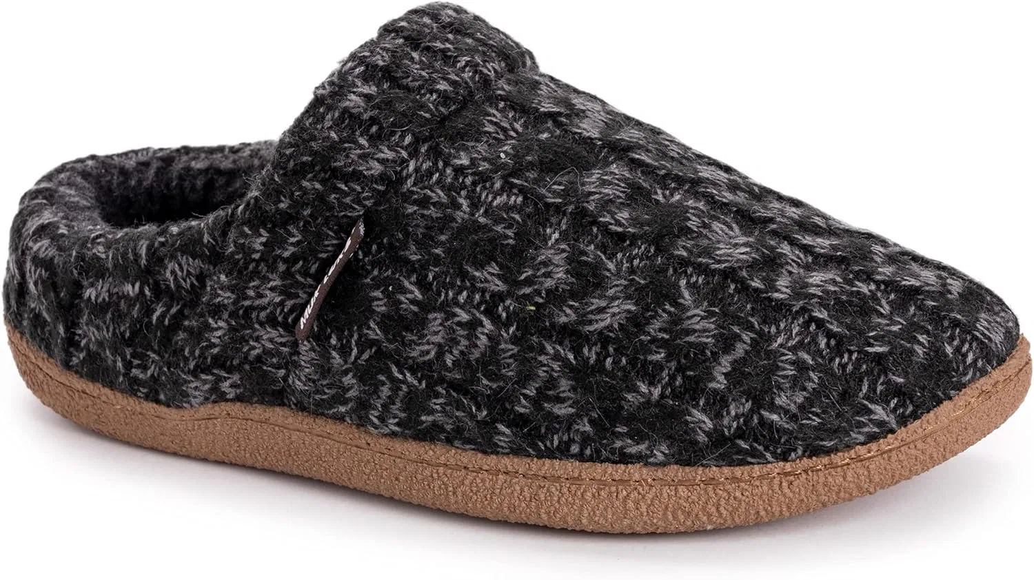 Тапочки Marcel, MUK LUKS, черный/угольный