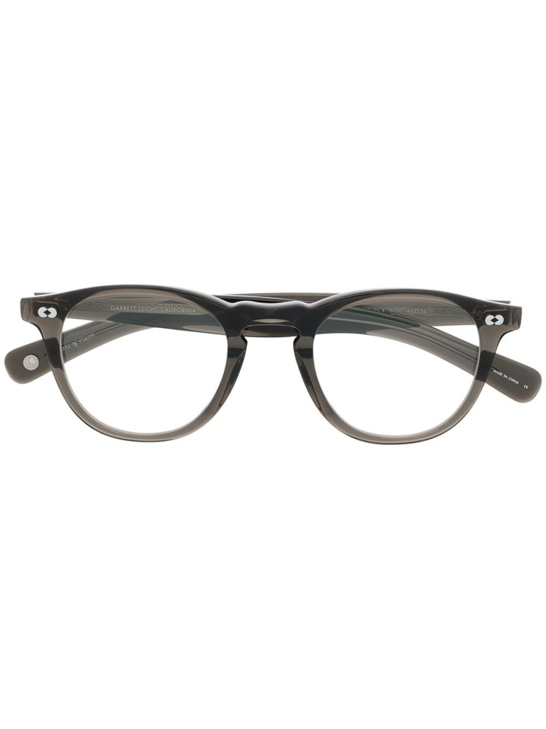 

Garrett Leight очки Hampton, серый