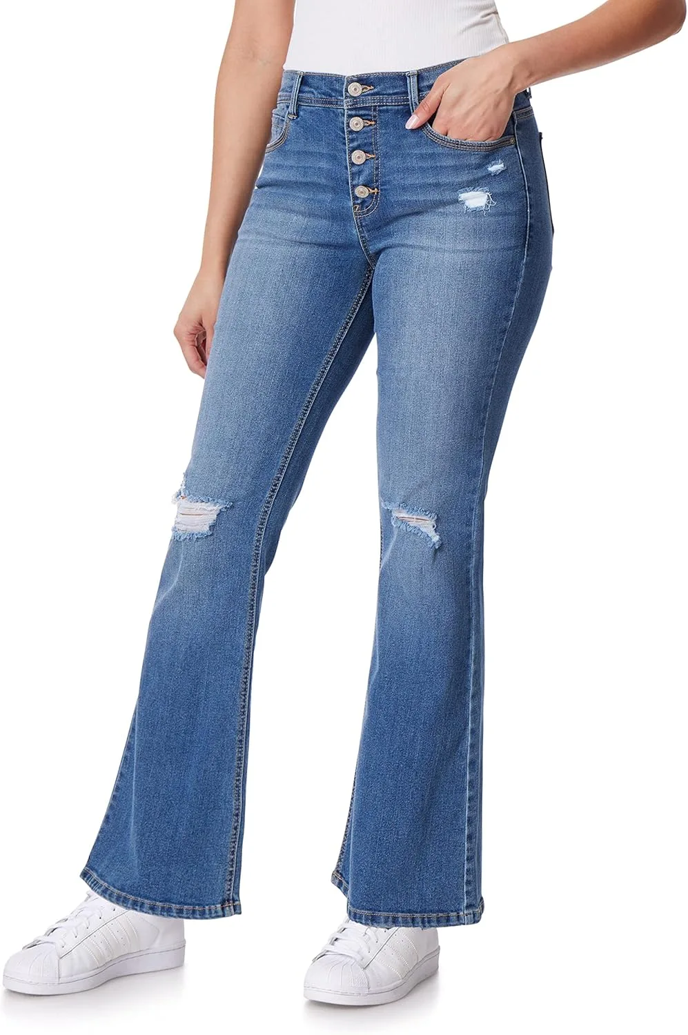 

Джинсы WallFlower Flirty Curvy Super Flare High Rise