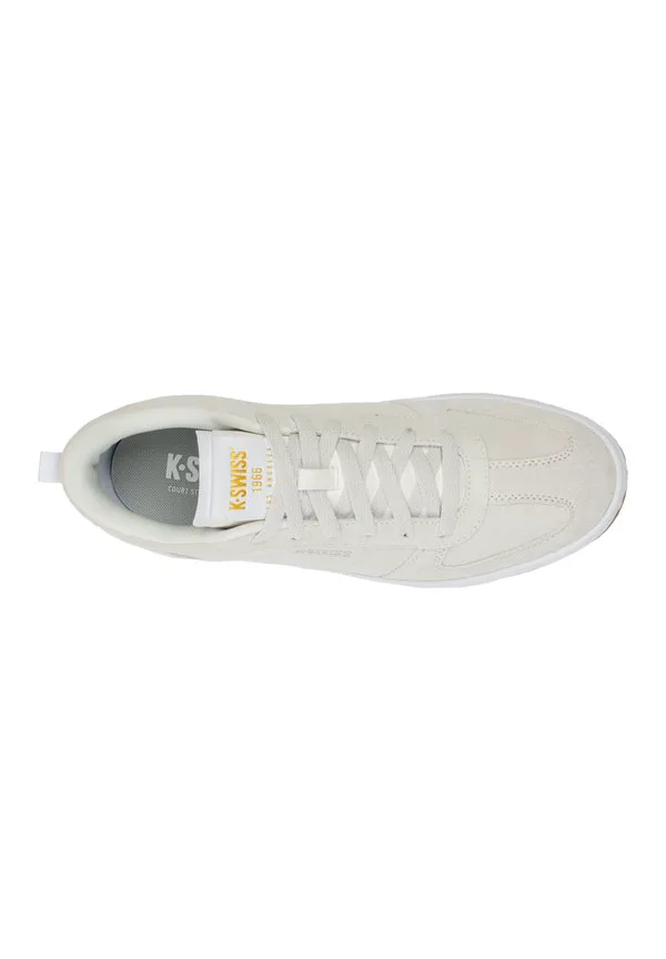 Court varsity sde.. скейтбордные кроссовки K-Swiss, Cloud Dancer White — фото 3