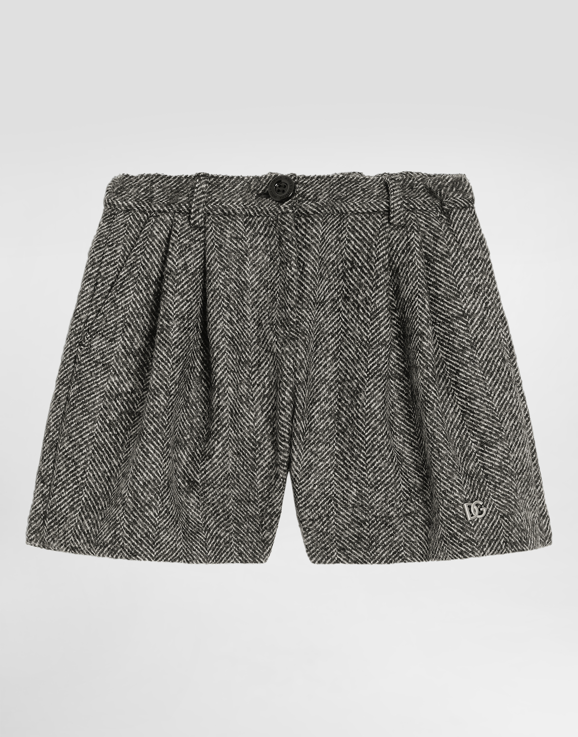 

Шерстяные шорты в елочку Dolce&Gabbana, мультиколор