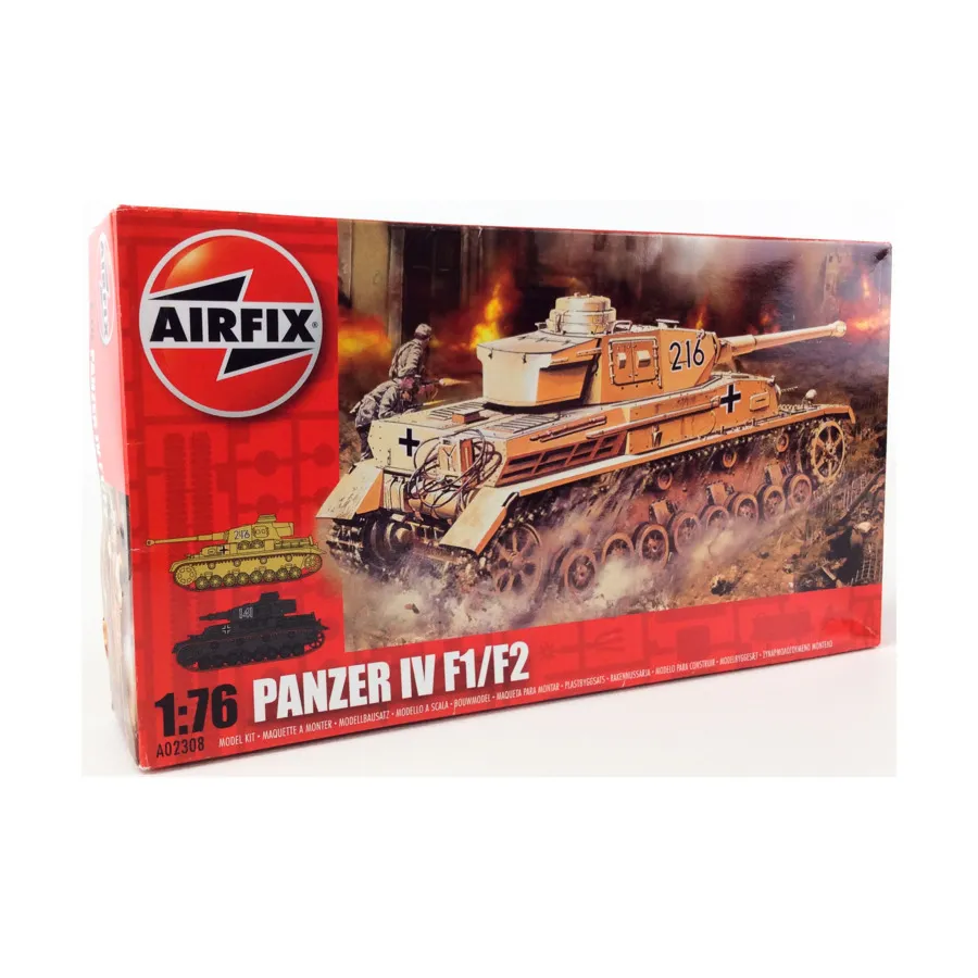 

Панцер IV F1/F2, WWII Aircraft, Vehicles, & Tanks (1:76) (Airfix)