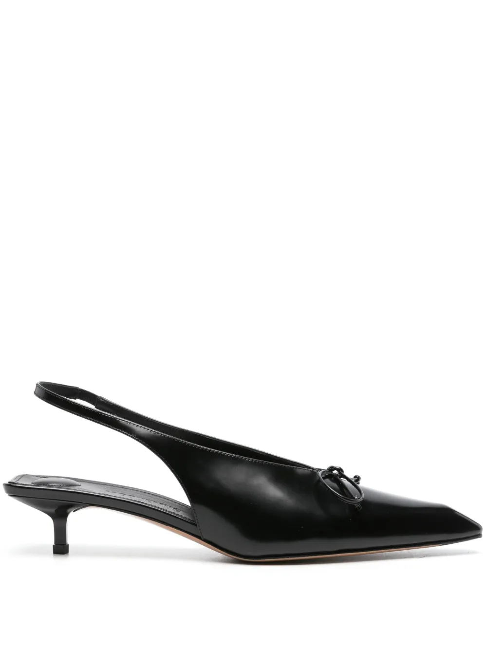 Туфли Les Slingbacks Cubisto 40 JACQUEMUS, черный