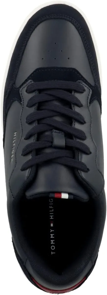 Мужские кожаные кроссовки Tommy Hilfiger Elevated Cupsole с высокой подошвой — фото 2