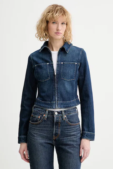 Куртка джинсовая Y2K Stretchted Levi's, синий