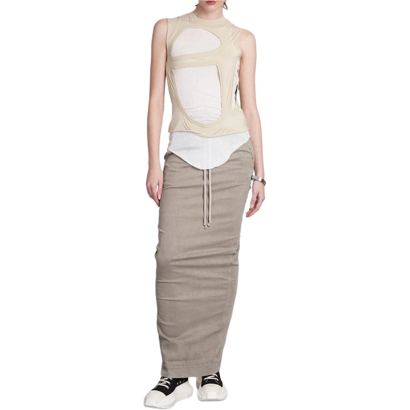 

Юбка женская Rick Owens Drkshdw повседневная, серый