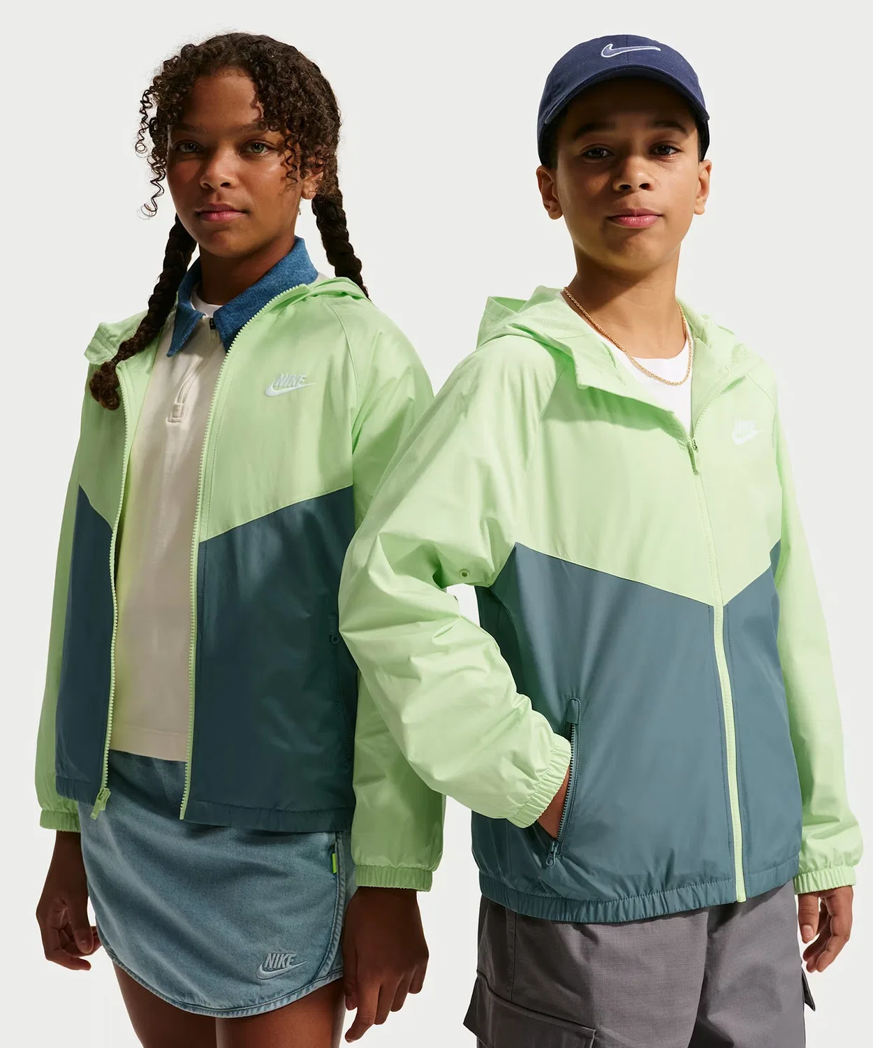 Куртка Nike Windrunner для детей, лайм
